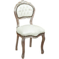 Fauteuil baroque decoratif 90 x 45 x 45 cm avec finition argentee, siege elegant pour interieur raffine